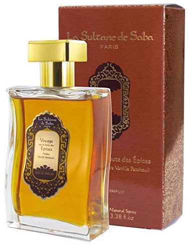 La Sultane de Saba - Parfüm Patschuli Vanille Bernstein, 100ml - Reisen Sie auf der Spice Road - Ayurveda-Behandlung