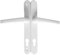 Upvc Door Handle 200mm Screw Fixings 2 Hole Fix 92pz - White