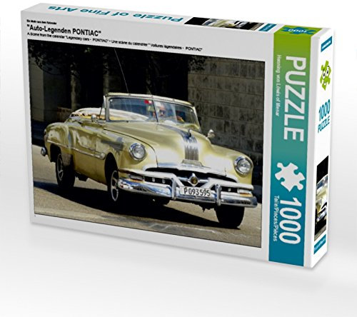 CALVENDO Puzzle EIN Motiv aus dem Kalender Auto-Legenden Pontiac 1000 Teile Puzzle quer | 1000 Teile Lege-Größe 64 x 48 cm Foto-Puzzle für glückliche Stunden