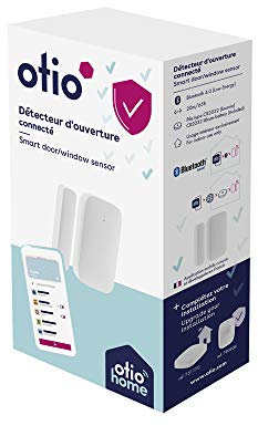 Otio Détecteur d'ouverture de porte connecté 780303 Blanc