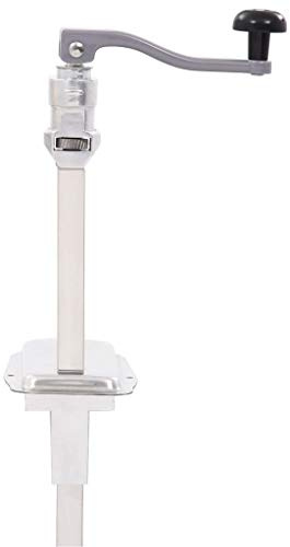 Festnight Dosenöffner mit 360-Grad-Drehgriff Tischdosenöffner Büchsenöffner Konserven Öffner Gastronomie Silbern 70 cm Aluminium und Edelstahl
