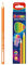KEYROAD Buntstifte Neon Dreikantform - 6 Stück/Mischfarben/Erwachsene und Kinder/Weicher Graphit/Loch zum Aufhängen, KR971754