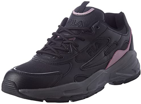 FILA Damen Novarra Wmn Sneaker, Black-Mauve Shadows, 39 EU