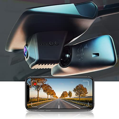 Fitcamx Dash cam Passend für Tesla Model X Long Range Performance Plaid 100D P100D 75D 90D 2022 2021 2020 2019 2018 2017, OEM 4K 2160P Autokamera WiFi, UHD Video G-Sensor, Nachtsicht, WDR, 64GB Karte