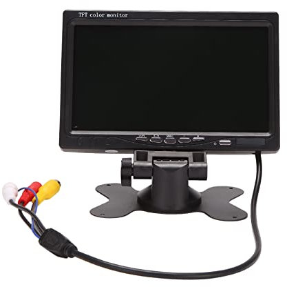Zeeda 12V-24V 7 Inch TFT LCD Color HD Monitor for Car CCTV Reverse Rear Camera Automotive