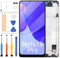 Para Xiaomi Redmi Note 10 Pro 4G reemplazo de pantalla compatible para Xiaomi Redmi Note 10 Pro Max pantalla con marco M2101K6G M2101K6R LCD táctil digitalizador Asamblea piezas de reparación Kits