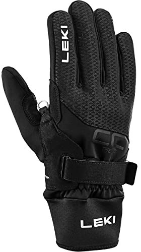 LEKI Herren Langlaufhandschuhe CC Thermo Shark Black 10 1/2
