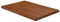 vidaXL Waschtischplatte Dunkelbraun 60x40x2,5 cm Massivholz Behandelt, Tischplatte, Ersatzplatte Bad, Ersatztischplatte, Badezimmer Ersatzplatte