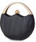 CORIOS Damen Abendtasche Glitzer Henkeltasche Funkelnd Clutch Tasche Hochzeit Brautbörse Schultertasche Glänzend Umhängetasche Cocktail Party Abschlussball Tasche für Frauen Schwarz