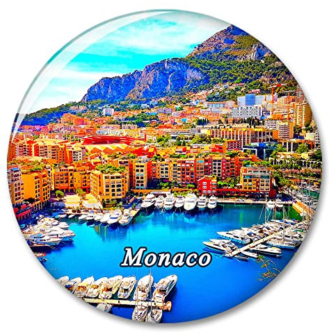 Monaco Kühlschrank Kühlschrank Magnet Deko Magnet Aufkleber Reise Souvenir Sammlung Tourist Stadt Geschenk Whiteboard Küche