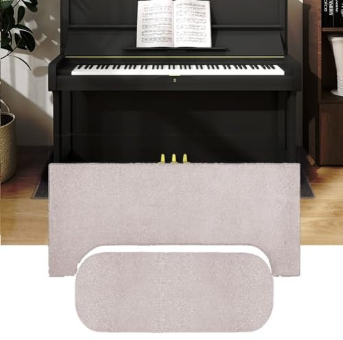 HDYNUZ Schallschutzteppich für Klavier, rutschfeste, schallabsorbierende Bodenmatte, geräuschreduzierende, stoßdämpfende Klavierdecke, spezieller Isolierteppich (Color : D)