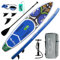 FunWater Tabla De Stand Up Paddle Inflable Tabla De Surf Sup Accesorios Completos para Tabla De Paddle Paddle Ajustable, Bomba, Mochila De Viaje, Correa De Seguridad, Funda Impermeable para Móvil