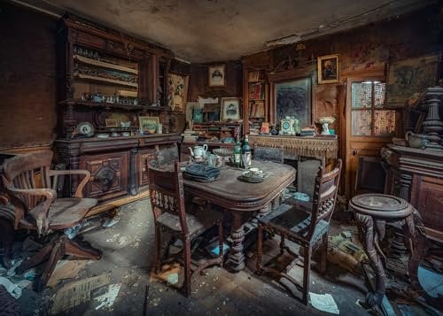 Ravensburger Lost Places Puzzle 12000275 Bizarre Meal - 1000 Teile Puzzle für Erwachsene und Kinder ab 14 Jahren