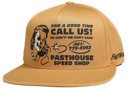 FASTHOUSE Call Us Mütze, Hellbraun, Einheitsgröße, Hellbraun, Einheitsgr��e