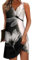 Sommerkleid Damen Leicht Kleider Damen Sommer Maxikleid Cocktailkleid Partykleid Festliche Kleider Für Hochzeit Kleider Damen Festlich Boho Kleid Damen Weißes Kleid Satin Kleid（4-Dark Gray,M）