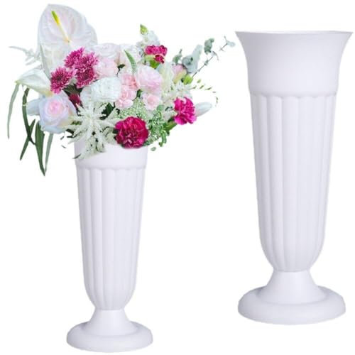 Vases Cône De Cimetière 2 Pièces, Pot Cône pour Pierre Tombale, Support De Fleurs Artificielles, Conteneur De Fleurs De Pelouse