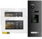 Balter EVO-HD Video Türsprechanlage mit Fingerprint, Video Türklingel, Smartphone App,1 Familienhaus, 2X 7 Zoll Monitore, Türklingel mit Kamera Full HD, 2 Draht Bus, 175° Weitwinkel, RFID,1080P