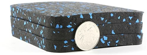 CORHAD 4 Stück Anti-Vibrations-Matte Vibrationsisolationspads DJ-Zubehör Laufband Waschmaschine Pads bodenmatte für fitnessgeräte Vibrationsmatte für Maschinen vibrationsdämpfende Pads