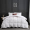 APSMILE Daunendecke 155x220 Winter Extra Warm Bettdecke mit Hohe Flauschigkeit Gänsedaunen und Federn, 100% Ägyptische Baumwolle, Allergiker Natur Duvet RDS Zertifiziert für Tierwoh