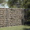 ZEYUAN Gabione mit Deckel 100x100x100 cm Verzinktes Eisen, Gabionen Zaun, Steinkorb Garten, Gabionenkörbe, Gabionen Gitter, Dekorative Zã¤UNE - 3295190