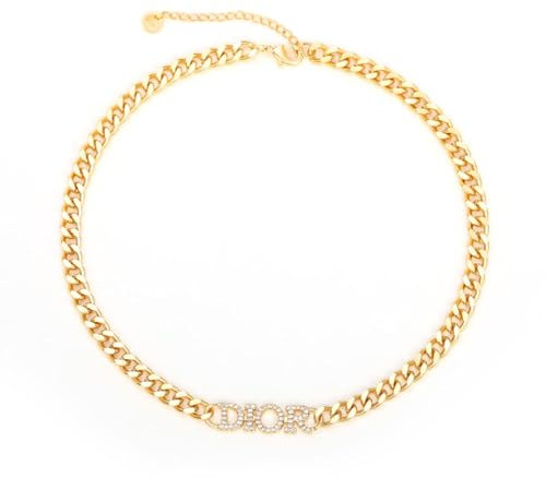 Generisch Damen Set halskette und Ohrringe mit Zirkonia stein18k vergoldet perfekte geschenk Idee