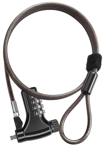 Tofeer Combination Laptop Lock Anti-Theft Heavy Duty Laptop Locking Cable for Students and Business Professionals