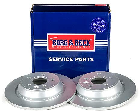 Borg & Beck BRAKE DISC PAIR Ford Galaxy/S-Max 06-