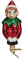 Old World Christmas Kids Toy Collection Glasgeblasene Ornamente Baum Weihnachten Pixie