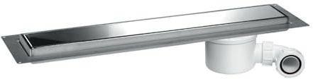 McAlpine CD600-P Polished Stainless Steel Linear Shower Drain Suitable For Tiled Floors