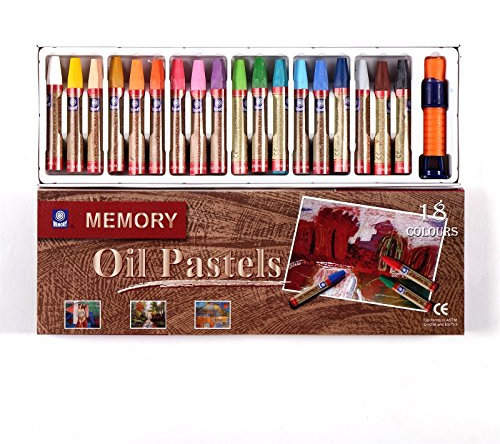 18 Pastels À L´Huile | Ø 1 cm, 7,4 cm | Peinture, Artiste