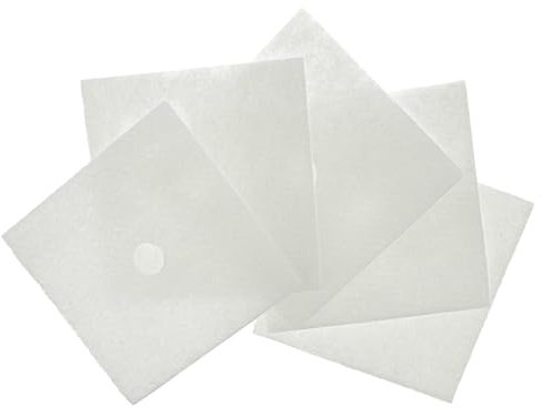 vhbw Filterset kompatibel mit Maico ER-AP60 H, ER-AP60 VZ, ER-APB100, ER-APB100 H Lüftungsgerät - Luftfilter G2 (5 Stück), Weiß