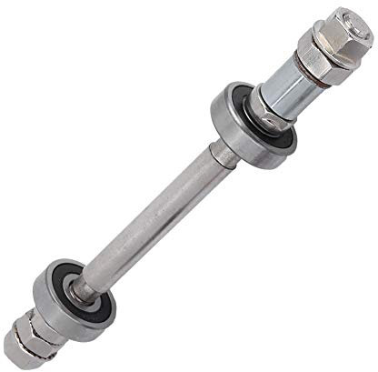 VGEBY Axle Hub Adapter to 9mm Quick Release Skewers Adapter Conversion for 100mm Mountain Bike Front Rear Wheel((Rear) axle +6000 bearing)