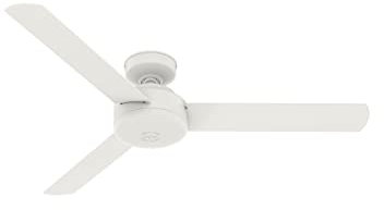 Hunter 50811 Presto 52 in. Ceiling Fan with Wall Control - Matte White