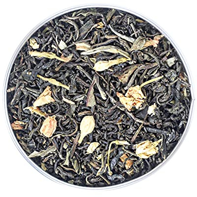 Mystic Brew Teas Thé chinois au jasmin litchi – thé vert en vrac