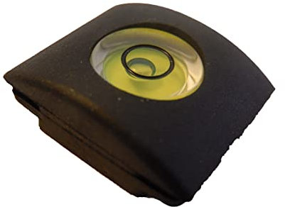 vhbw Blitzschuh-Wasserwaage kompatibel mit Nikon D100, D3, D4, D200, D300, D300s, D2, D40, D3100, D3200, D3300 Kamera - Blitzschuh-Abdeckung