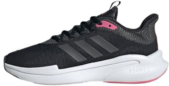 Adidas Damen AlphaEdge + Shoes, Core Black/Grey Six/Pink Fusion, 38 2/3 EU