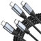 UseBean USB C auf USB C Spiralkabel 100W 1M 2Stück, Coiled 4K Video USBC 3.2 Gen2x2 20Gbps Datenkabel, Typ C PD Schnellladekabel Ladekabel, für iPhone 16 15, MacBook Pro, Galaxy S25, iPad Pro/Mini