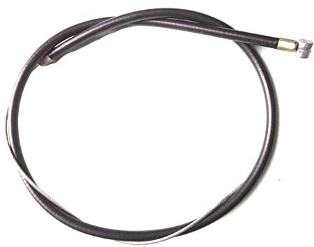 Aarnav Steel Front Brake Cable Set - Friction Free, Galvanized, Cold & Warm Weather Compatible - 1 x 20.5 Outer Housing & 1 x 26.5 Inner Cable - Black - 5mm Diameter - BMX MTB Bikes