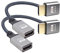 RIIEYOCA 90 Degree Down Angle UHD 4K HDMI to HDMI Braided Cable 0.56ft,18Gbps High Speed 2.0 Braided Cable, Supports 4K@60Hz,1080p,HDCP 2.2,ARC,3D (2pack)