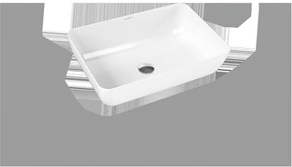 Kaldewei Cayono Waschtisch-Schale, 3188, 520 x 355 mm, 913506000001, Farbe: alpinweiß