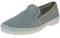 Calzados Romero. JAVER Zapatilla Cerrada en Rejilla Algodón para Hombre Plantilla Esparto Piso de Goma. Gris Talla 41