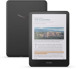 Amazon Kindle Colorsoft 16 GB (newest model) – With color display that brings covers and content to life, now highlight in color – No Ads – Black