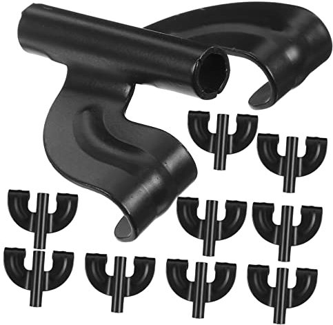 SAFIGLE 10st Trommelhaken Drum Mount Kit Aus Metall Haken Zur Trommelbefestigung Aus Metall Drum-hardware Trommelbefestigungshaken Drum Mount Kit Metall Snaredrum-teile Schlagzeug Schlinge