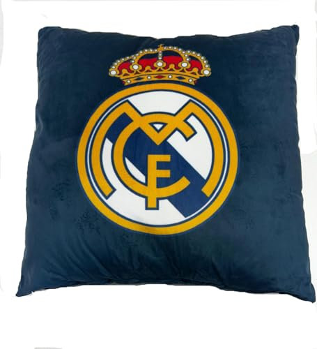 ASDITEX Samtkissen Real Madrid ca. 45 cm x 45 cm (inkl. Füllung)