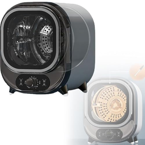 Asciugatrice, Asciugatrice Piccola, Asciugatrice a condensatore Portatile, Asciugatrice ventilata da 5 kg, Uso da banco o a Parete (D 110V)