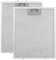 YANGUN 2 Pack Cooker Hood Filter, 320x260mm 5-Layer Cooker Hood Filter Replacement, Extractor Fan Filter, Mesh Hood Vent Filter, Aluminum Range Hood Grease Filters for Many Brands of Hoods
