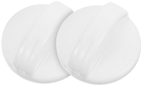 HOMSFOU 2pcs Washer Timer Control Knobs Replacement Washing Machine Knobs for Washer Rotary Replacements