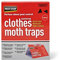 Pest-Stop Clothes Moth Traps - Insecticide Free and Odourless - Safe for Children and Pets - Ideal for Drawers - Easy to Assemble - Contains 2 Traps