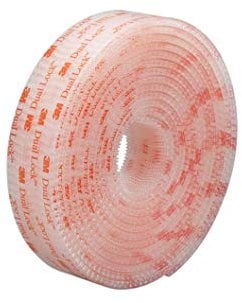 3M SJ 3560 Klettband zum Aufkleben Pilzkopf (L x B) 3.05 meter x 25.4 mm Transluzent Meterware
