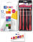 Staedtler 8023 02 Fimo Soft Matériau Contenu du, 24 demi blocs de 25 g couleurs assorties, 12er + Werkzeuge Set